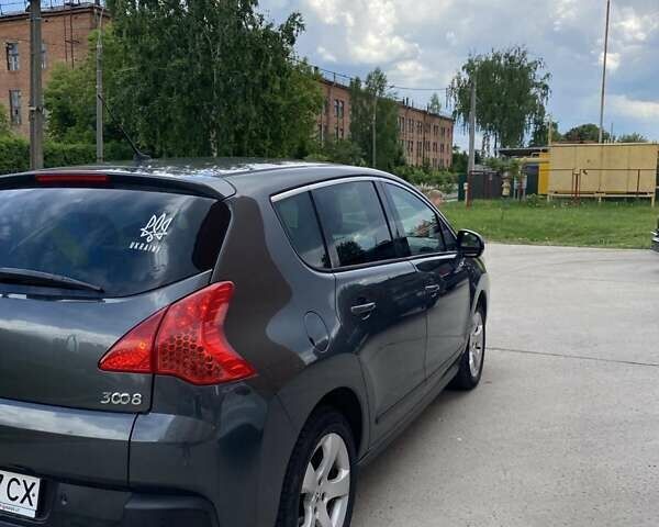 Серый Пежо 3008, объемом двигателя 1.6 л и пробегом 276 тыс. км за 8100 $, фото 1 на Automoto.ua