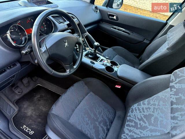 Серый Пежо 3008, объемом двигателя 1.6 л и пробегом 169 тыс. км за 7299 $, фото 12 на Automoto.ua
