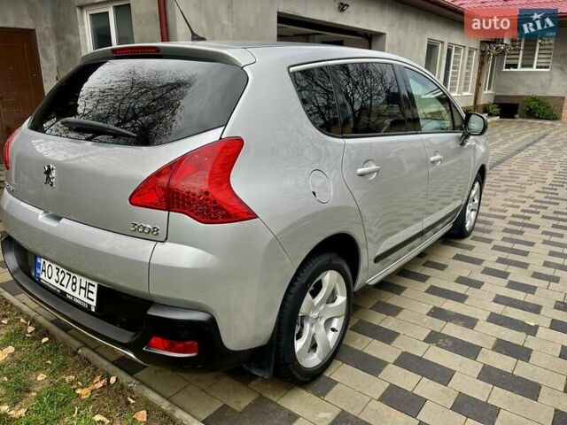 Серый Пежо 3008, объемом двигателя 1.6 л и пробегом 141 тыс. км за 7299 $, фото 11 на Automoto.ua