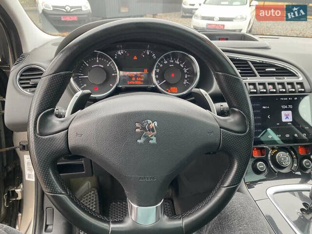 Серый Пежо 3008, объемом двигателя 1.56 л и пробегом 318 тыс. км за 7499 $, фото 22 на Automoto.ua