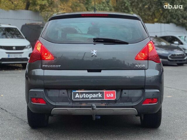 Серый Пежо 3008, объемом двигателя 1.6 л и пробегом 258 тыс. км за 9490 $, фото 7 на Automoto.ua