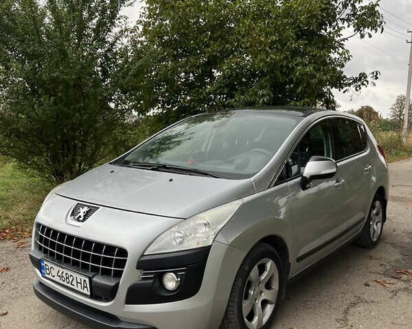 Серый Пежо 3008, объемом двигателя 2 л и пробегом 197 тыс. км за 9800 $, фото 3 на Automoto.ua