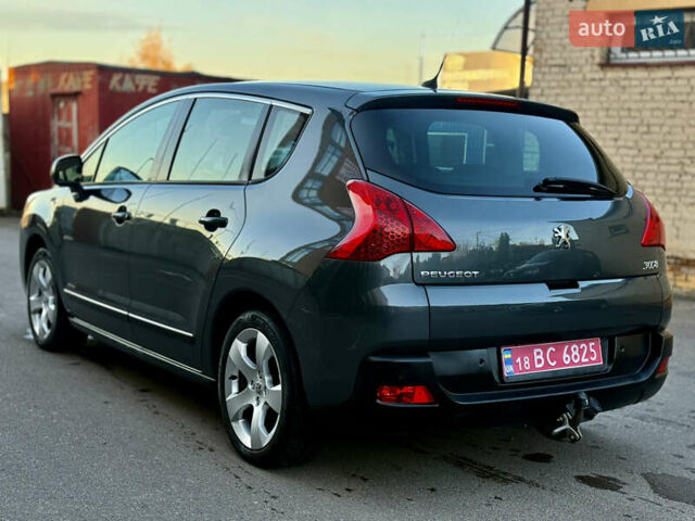 Серый Пежо 3008, объемом двигателя 1.6 л и пробегом 169 тыс. км за 7299 $, фото 9 на Automoto.ua