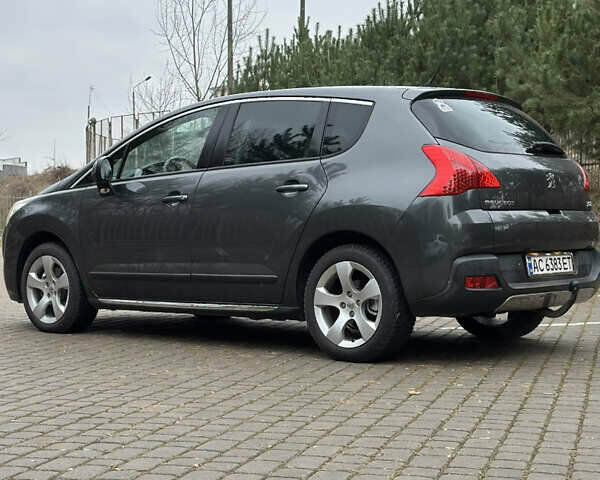 Серый Пежо 3008, объемом двигателя 1.6 л и пробегом 169 тыс. км за 8000 $, фото 5 на Automoto.ua