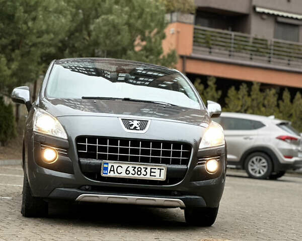 Серый Пежо 3008, объемом двигателя 1.6 л и пробегом 169 тыс. км за 8000 $, фото 13 на Automoto.ua