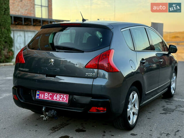 Серый Пежо 3008, объемом двигателя 1.6 л и пробегом 169 тыс. км за 7299 $, фото 7 на Automoto.ua