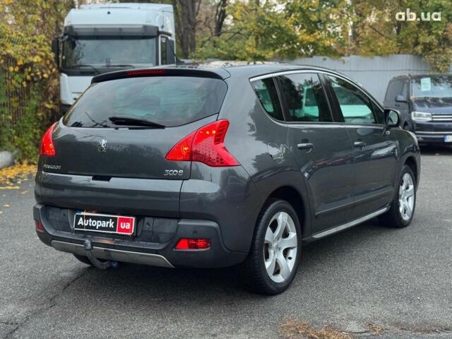 Серый Пежо 3008, объемом двигателя 1.6 л и пробегом 258 тыс. км за 9490 $, фото 8 на Automoto.ua