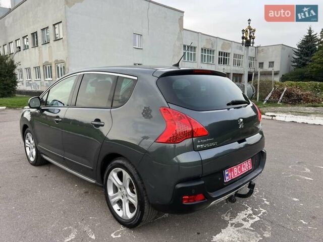 Серый Пежо 3008, объемом двигателя 2 л и пробегом 190 тыс. км за 9790 $, фото 2 на Automoto.ua