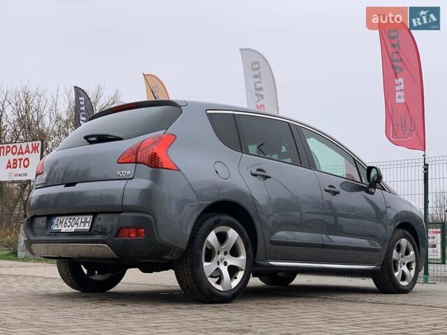 Серый Пежо 3008, объемом двигателя 1.6 л и пробегом 154 тыс. км за 9455 $, фото 14 на Automoto.ua