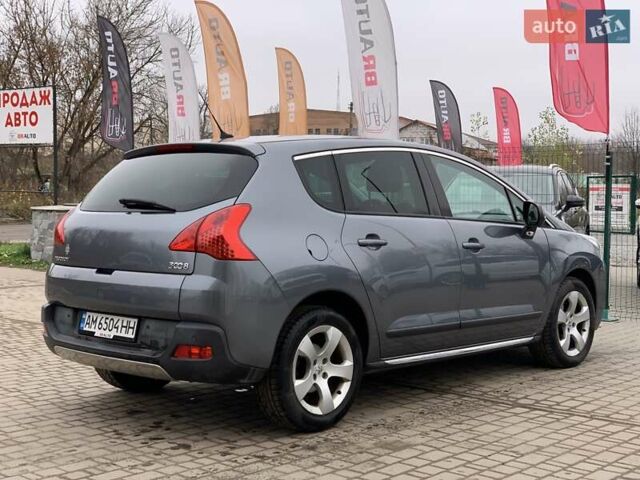 Серый Пежо 3008, объемом двигателя 1.6 л и пробегом 154 тыс. км за 9455 $, фото 12 на Automoto.ua