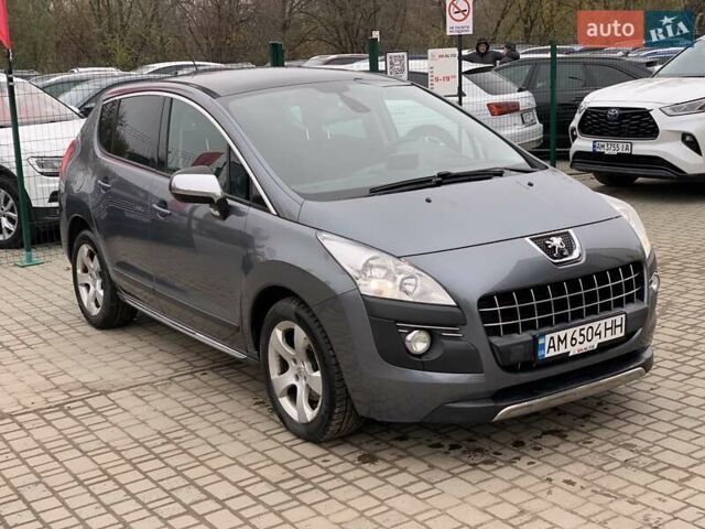 Серый Пежо 3008, объемом двигателя 1.6 л и пробегом 154 тыс. км за 9455 $, фото 9 на Automoto.ua