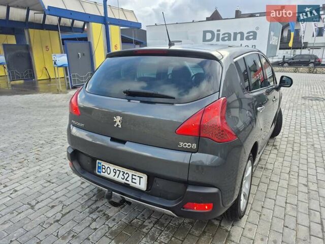 Серый Пежо 3008, объемом двигателя 1.6 л и пробегом 201 тыс. км за 7770 $, фото 4 на Automoto.ua