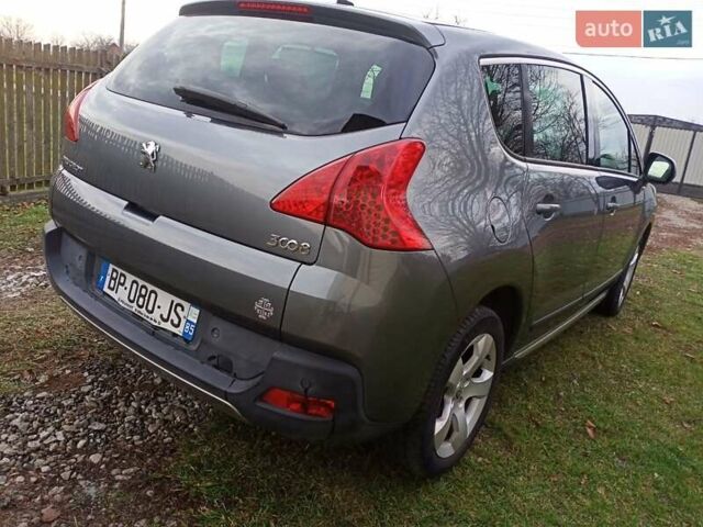 Серый Пежо 3008, объемом двигателя 1.6 л и пробегом 265 тыс. км за 8650 $, фото 22 на Automoto.ua