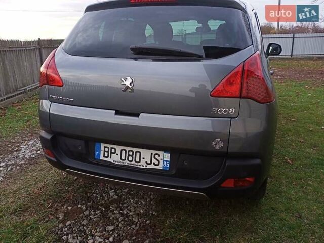 Серый Пежо 3008, объемом двигателя 1.6 л и пробегом 265 тыс. км за 8650 $, фото 19 на Automoto.ua
