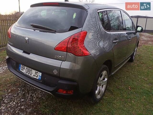 Серый Пежо 3008, объемом двигателя 1.6 л и пробегом 265 тыс. км за 8650 $, фото 16 на Automoto.ua