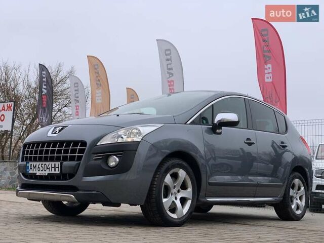 Серый Пежо 3008, объемом двигателя 1.6 л и пробегом 154 тыс. км за 9455 $, фото 2 на Automoto.ua