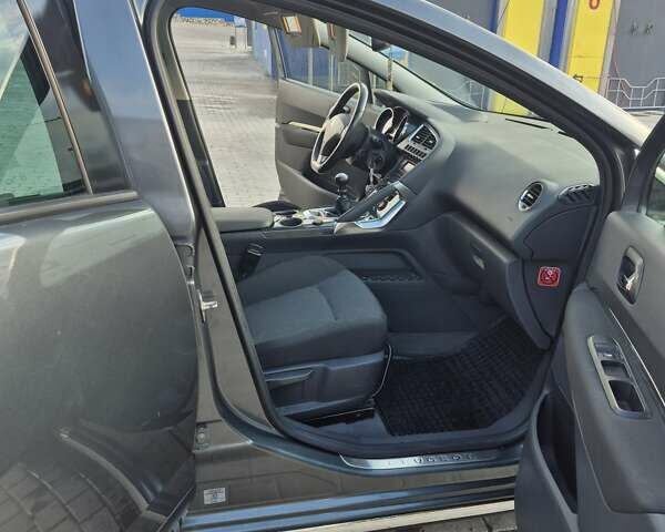 Серый Пежо 3008, объемом двигателя 1.6 л и пробегом 201 тыс. км за 7770 $, фото 21 на Automoto.ua