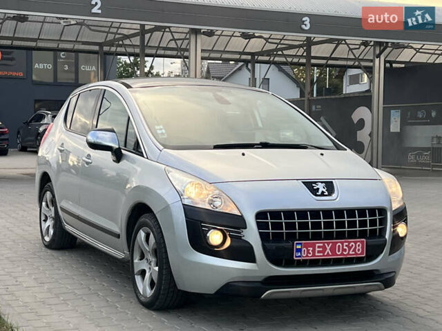 Серый Пежо 3008, объемом двигателя 1.6 л и пробегом 245 тыс. км за 9300 $, фото 1 на Automoto.ua