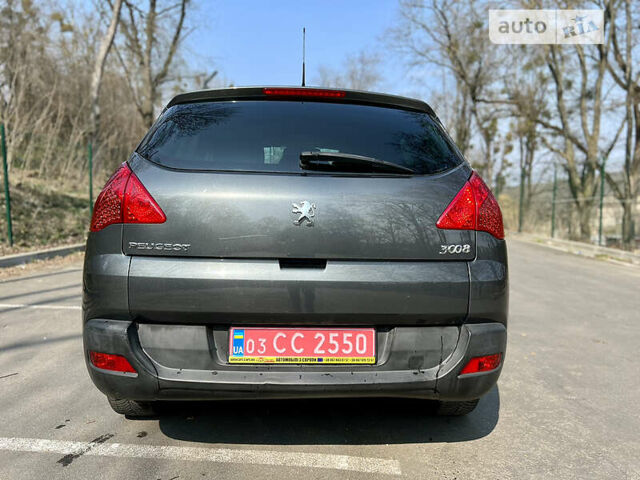 Сірий Пежо 3008, об'ємом двигуна 1.6 л та пробігом 229 тис. км за 9750 $, фото 3 на Automoto.ua