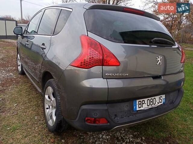 Серый Пежо 3008, объемом двигателя 1.6 л и пробегом 265 тыс. км за 8650 $, фото 20 на Automoto.ua
