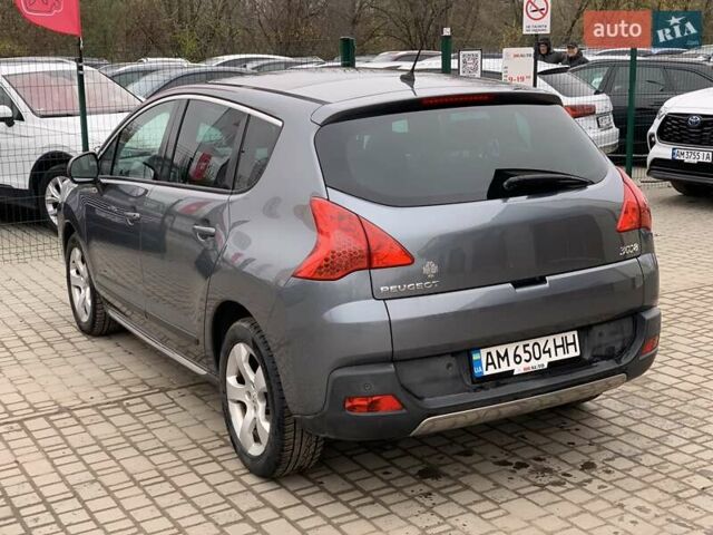 Серый Пежо 3008, объемом двигателя 1.6 л и пробегом 154 тыс. км за 9455 $, фото 19 на Automoto.ua