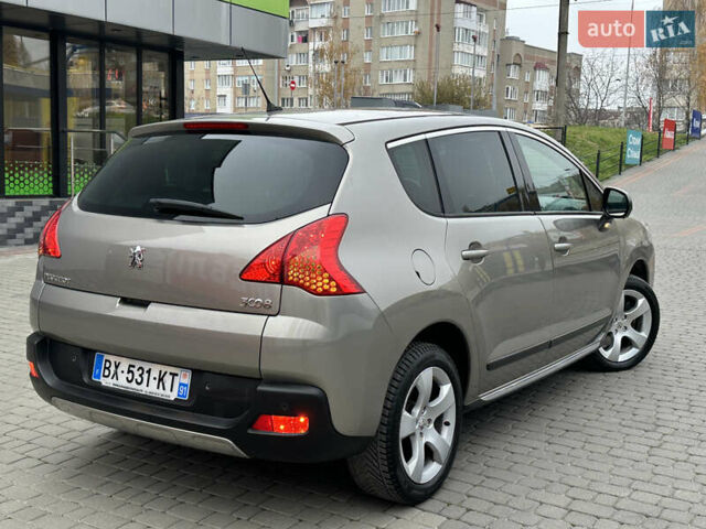 Серый Пежо 3008, объемом двигателя 2 л и пробегом 211 тыс. км за 10650 $, фото 12 на Automoto.ua