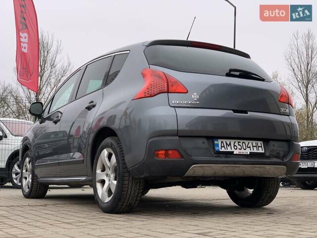 Серый Пежо 3008, объемом двигателя 1.6 л и пробегом 154 тыс. км за 9455 $, фото 20 на Automoto.ua