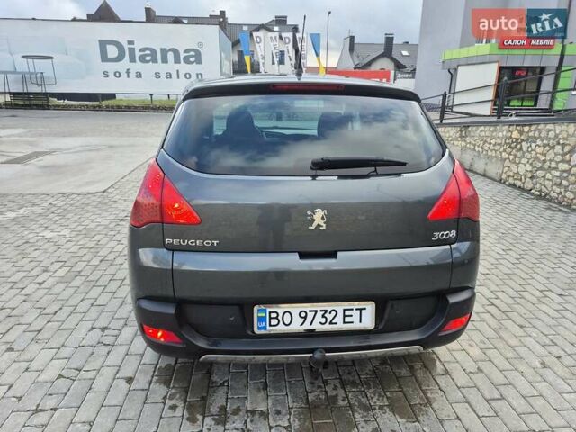 Серый Пежо 3008, объемом двигателя 1.6 л и пробегом 201 тыс. км за 7770 $, фото 5 на Automoto.ua