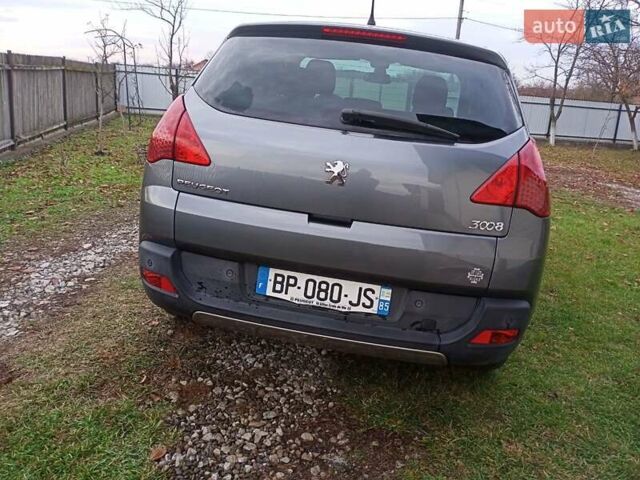 Серый Пежо 3008, объемом двигателя 1.6 л и пробегом 265 тыс. км за 8650 $, фото 21 на Automoto.ua