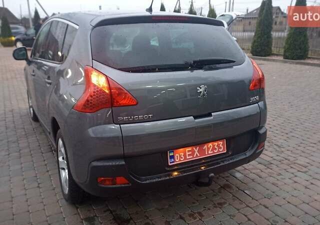 Серый Пежо 3008, объемом двигателя 1.6 л и пробегом 162 тыс. км за 7550 $, фото 7 на Automoto.ua