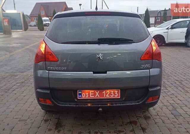 Серый Пежо 3008, объемом двигателя 1.6 л и пробегом 162 тыс. км за 7550 $, фото 8 на Automoto.ua