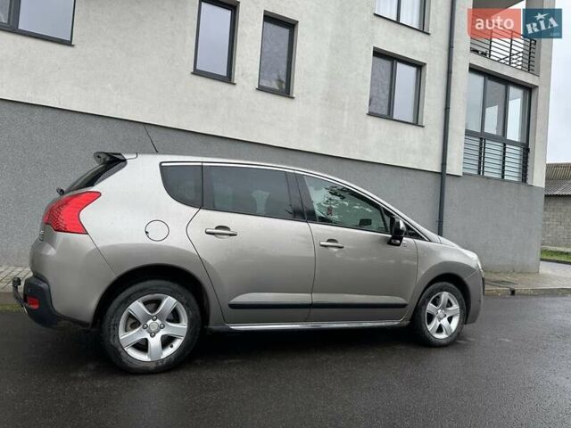 Серый Пежо 3008, объемом двигателя 2 л и пробегом 247 тыс. км за 9950 $, фото 3 на Automoto.ua