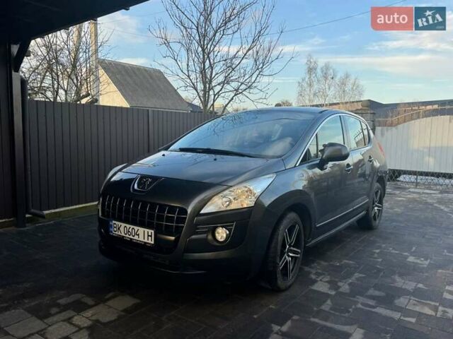 Серый Пежо 3008, объемом двигателя 1.56 л и пробегом 227 тыс. км за 9500 $, фото 5 на Automoto.ua