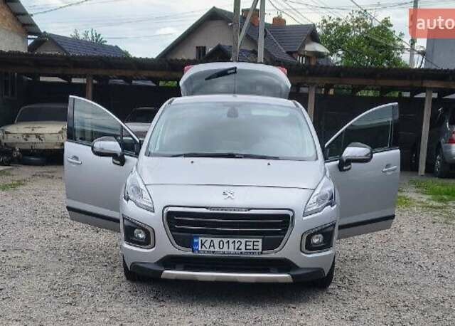 Сірий Пежо 3008, об'ємом двигуна 1.6 л та пробігом 220 тис. км за 10100 $, фото 2 на Automoto.ua