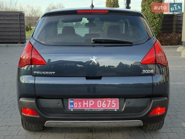 Серый Пежо 3008, объемом двигателя 1.6 л и пробегом 231 тыс. км за 9350 $, фото 10 на Automoto.ua