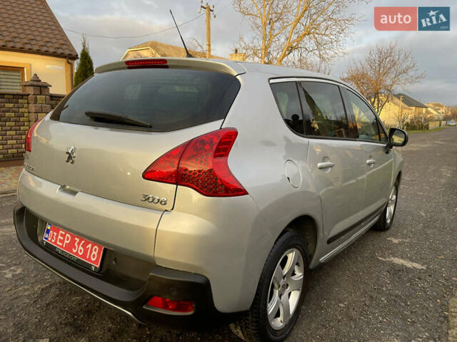 Серый Пежо 3008, объемом двигателя 1.6 л и пробегом 123 тыс. км за 9450 $, фото 5 на Automoto.ua