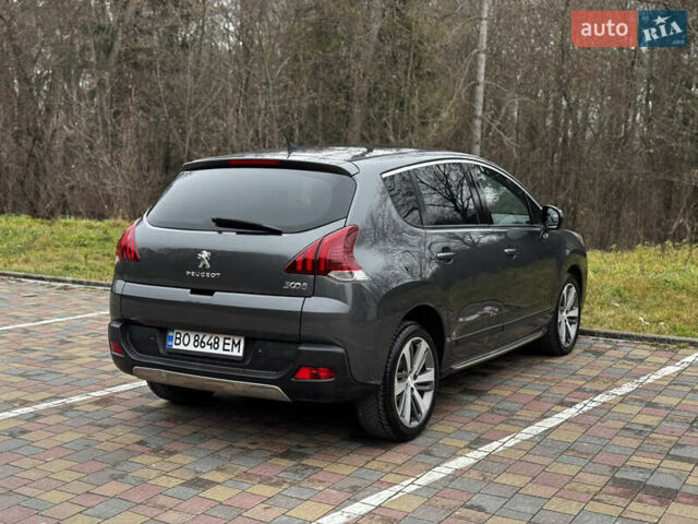 Сірий Пежо 3008, об'ємом двигуна 1.6 л та пробігом 221 тис. км за 9400 $, фото 21 на Automoto.ua