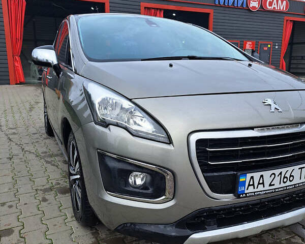 Серый Пежо 3008, объемом двигателя 2 л и пробегом 255 тыс. км за 9500 $, фото 4 на Automoto.ua
