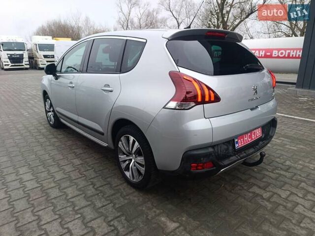 Серый Пежо 3008, объемом двигателя 2.01 л и пробегом 205 тыс. км за 11950 $, фото 6 на Automoto.ua