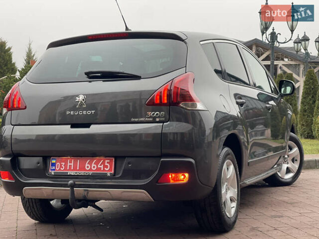 Сірий Пежо 3008, об'ємом двигуна 1.6 л та пробігом 199 тис. км за 10999 $, фото 66 на Automoto.ua