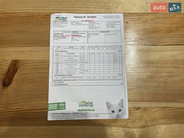 Серый Пежо 3008, объемом двигателя 1.6 л и пробегом 228 тыс. км за 12600 $, фото 70 на Automoto.ua