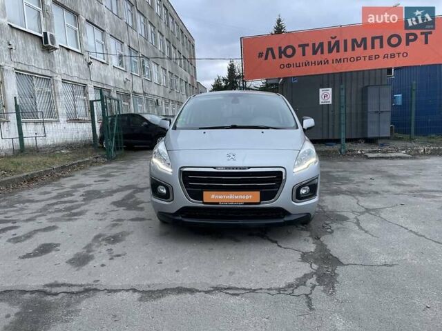 Серый Пежо 3008, объемом двигателя 1.6 л и пробегом 228 тыс. км за 12600 $, фото 7 на Automoto.ua