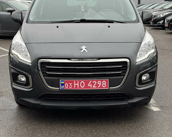 Серый Пежо 3008, объемом двигателя 1.6 л и пробегом 171 тыс. км за 14600 $, фото 1 на Automoto.ua