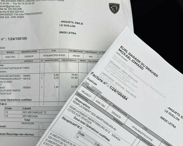 Серый Пежо 3008, объемом двигателя 1.6 л и пробегом 171 тыс. км за 14600 $, фото 74 на Automoto.ua