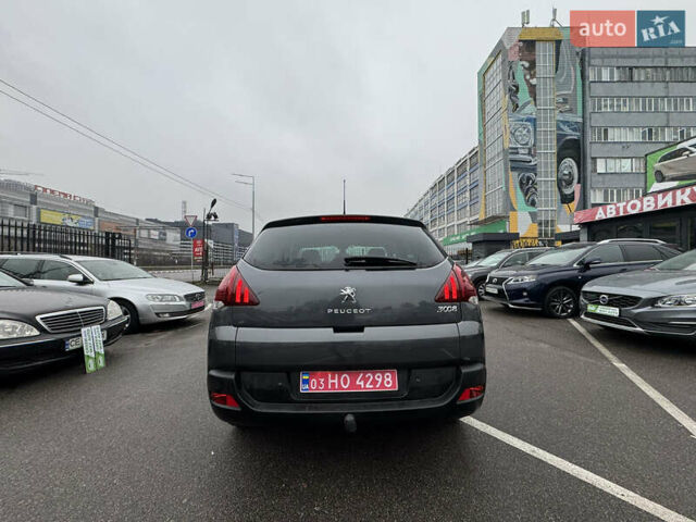 Серый Пежо 3008, объемом двигателя 1.6 л и пробегом 171 тыс. км за 14600 $, фото 65 на Automoto.ua