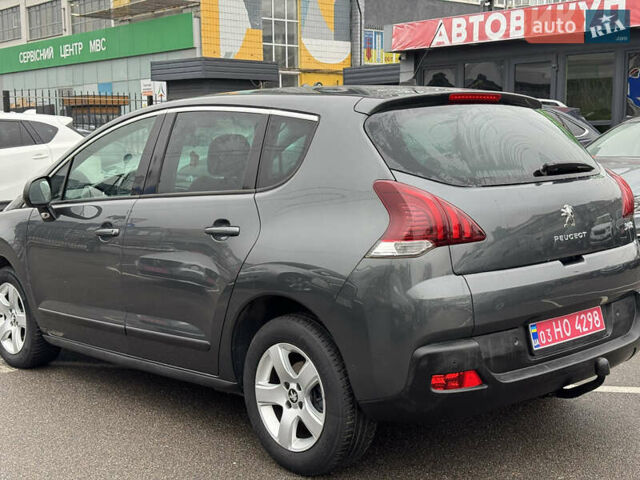 Серый Пежо 3008, объемом двигателя 1.6 л и пробегом 171 тыс. км за 14600 $, фото 4 на Automoto.ua