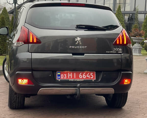 Сірий Пежо 3008, об'ємом двигуна 1.6 л та пробігом 199 тис. км за 10999 $, фото 62 на Automoto.ua