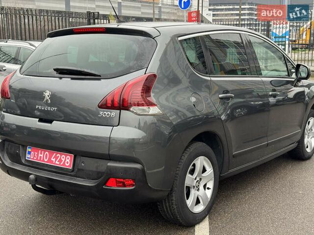 Серый Пежо 3008, объемом двигателя 1.6 л и пробегом 171 тыс. км за 14600 $, фото 6 на Automoto.ua