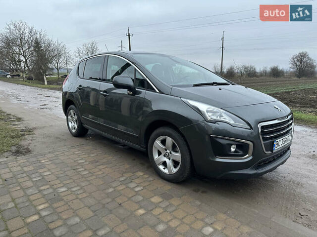 Серый Пежо 3008, объемом двигателя 1.56 л и пробегом 169 тыс. км за 13200 $, фото 1 на Automoto.ua
