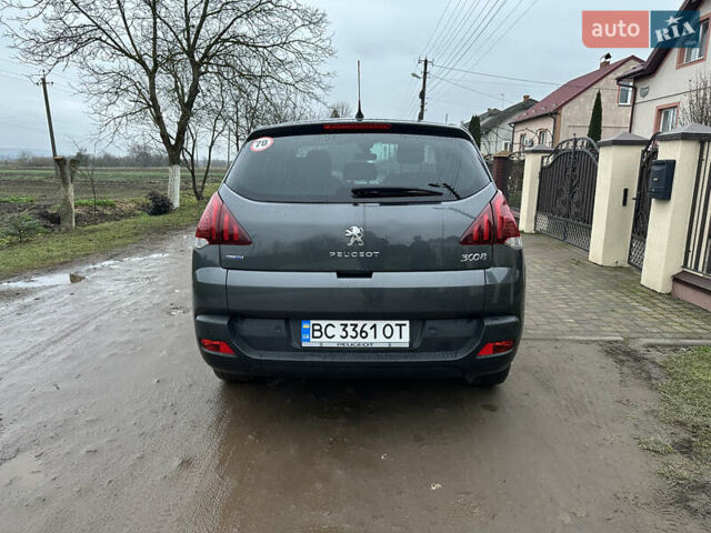 Серый Пежо 3008, объемом двигателя 1.56 л и пробегом 169 тыс. км за 13200 $, фото 4 на Automoto.ua